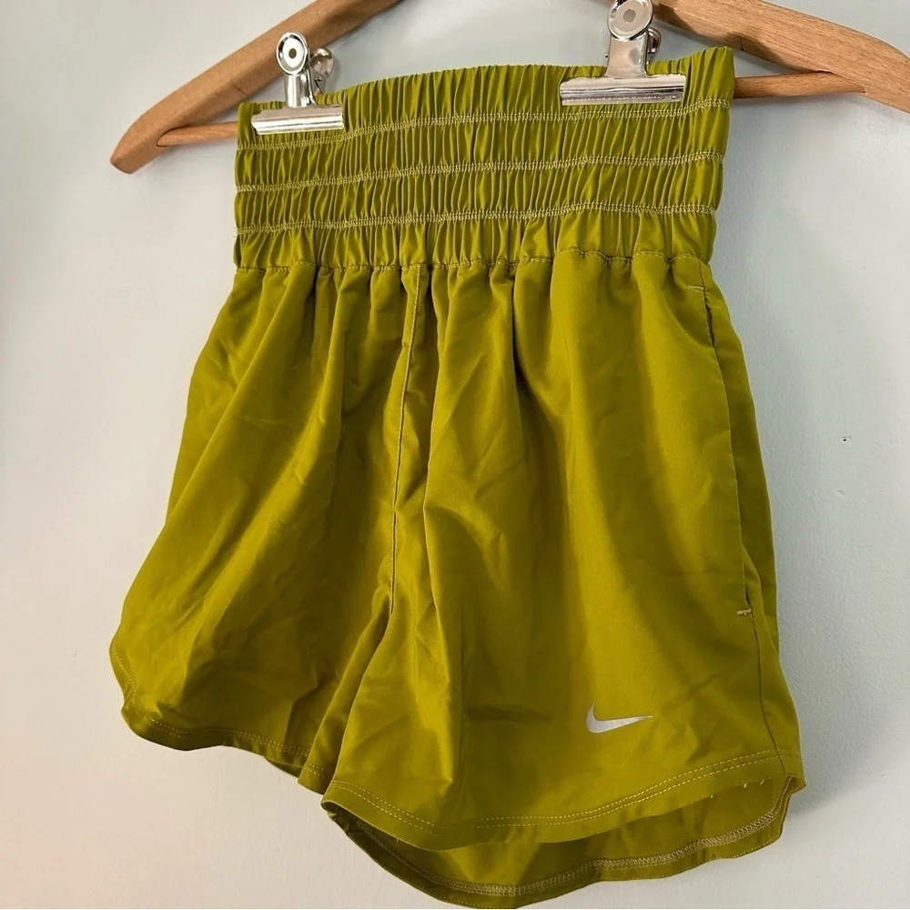 Nike Women’s Dri fit ultra high waisted  shorts